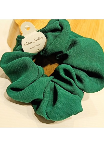 Lüks Yeşil Gösterişli Lastik Toka