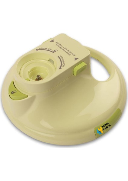 Tefal Uyumlu Powelix Activflow Işlem Hazne Kapağı Yeşil