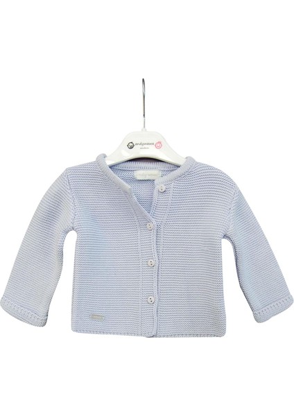 Andywawa AC24333 Basic Bebe Ceket Blue
