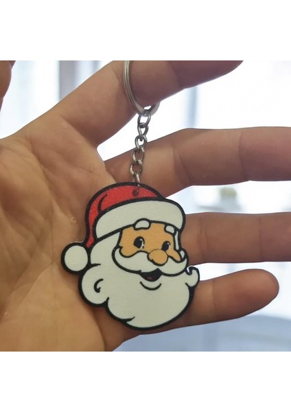 Noel Baba Sevimli Figür Karakter Anahtarlık