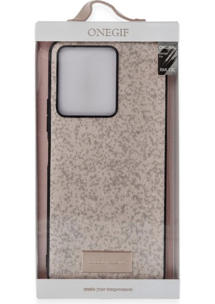 Onegif Xiaomi Redmi 13C Bright Simli Kapak - Siyah modelleri