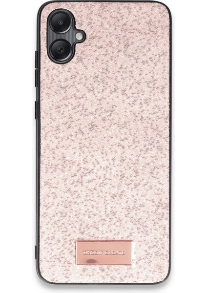 Onegif Samsung Galaxy A05 Bright Simli Kapak - Pembe