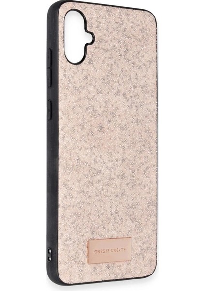 Onegif Samsung Galaxy A05 Bright Simli Kapak - Pembe fiyatları