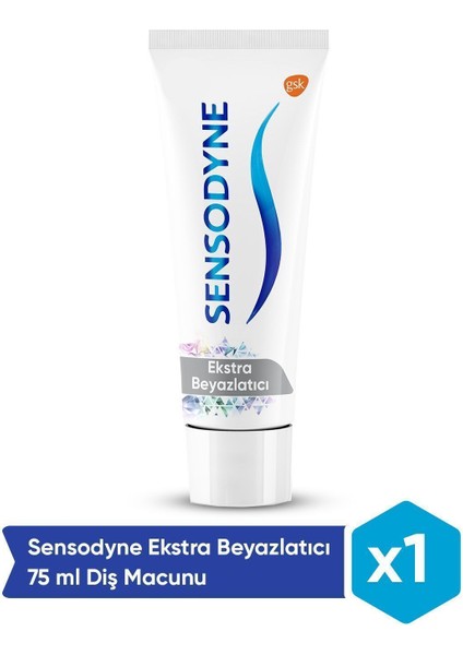 Beyazlatıcı Diş Macunu 75 ml Nane Aromalı Hassasiyet ve Çürük Önleyici Günlük Koruma indirimleri