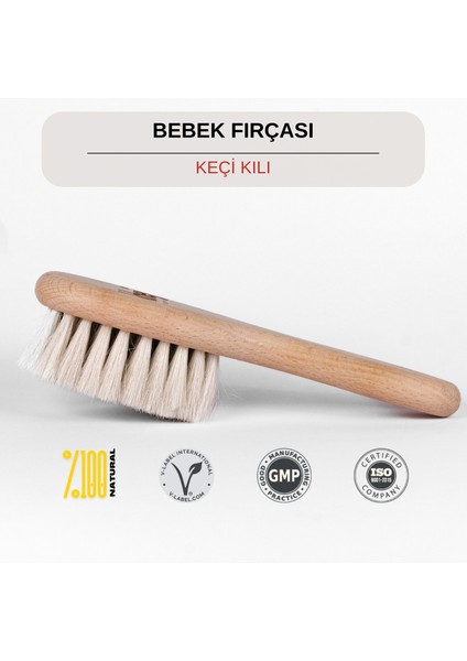No.3 Keçi Tüyü Bebek Fırçası