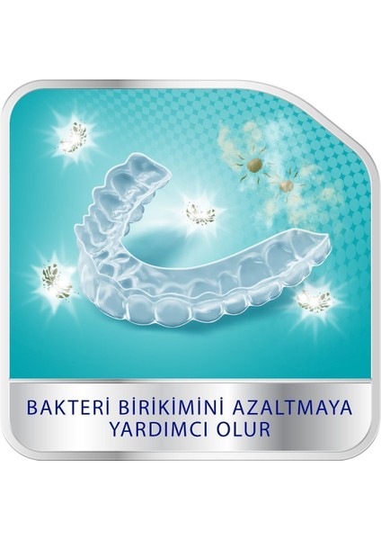 Diş Protezi Temizleme Tabletleri - Günlük Etkili Temizlik, 60 Adet, Ferah Aroma indirimleri