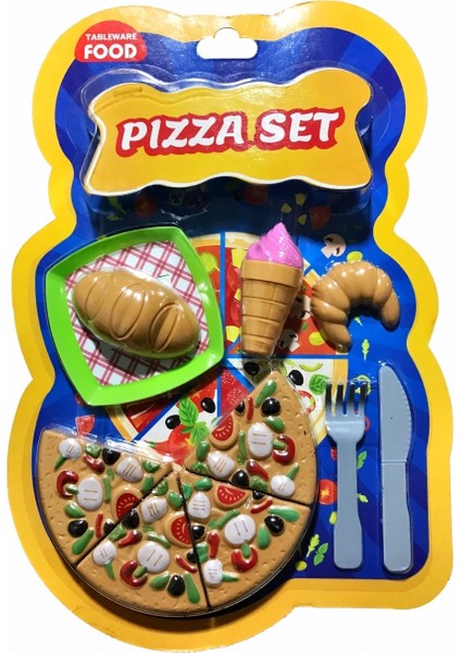 Tableware Food Küçük Pizza Seti