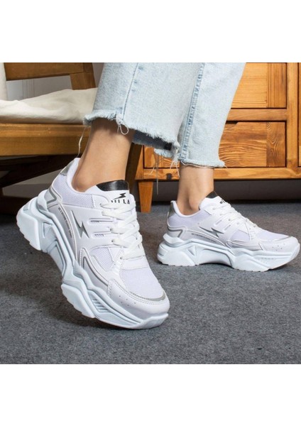 Kadın, Erkek, Unisex Ortopedik Triko Yürüyüş Spor Ayakkabısı, Günlük Sneaker