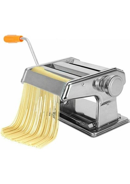 Paslanmaz Çelik Makarna Kesme Makinesi 150MM | Manuel El Tipi Hamur Açıcı | Fettuccine – Tagliatelle – Ev Yapımı Makarna fiyatları