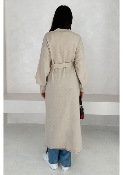 Kadın Uzun Açık Trençkot – Astarsız, Modern & Şehirli Stil