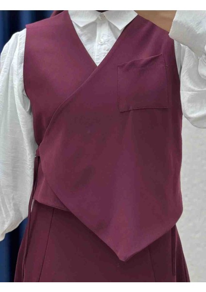 Safir Yelekli Etekli Takım Tesettür Alt Üst Takim modelleri