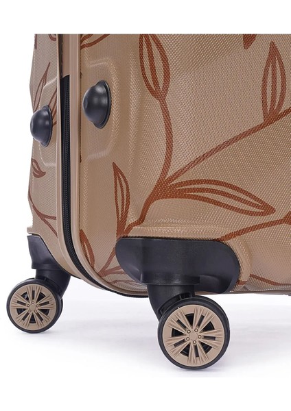 WX-300 Yaprak Baskılı Büyük Boy Valiz / Seyahat Bavulu modelleri