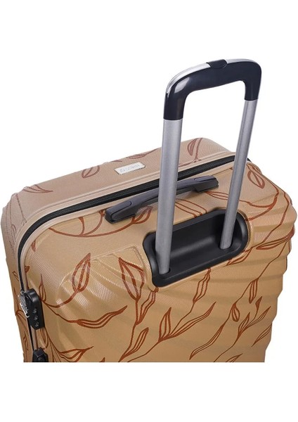WX-300 Yaprak Baskılı Büyük Boy Valiz / Seyahat Bavulu fırsatları