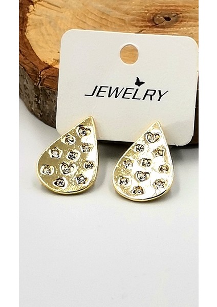 Altın Sarısı Figürlü Kararmaz Lüks Küpe fiyatları