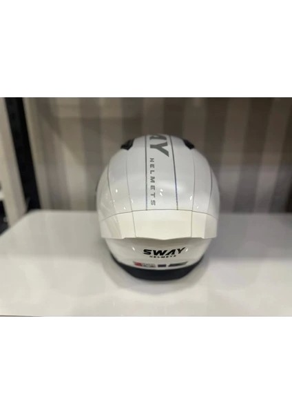 Kask Sway Sw 850 Whıte/silver Full Face indirimleri