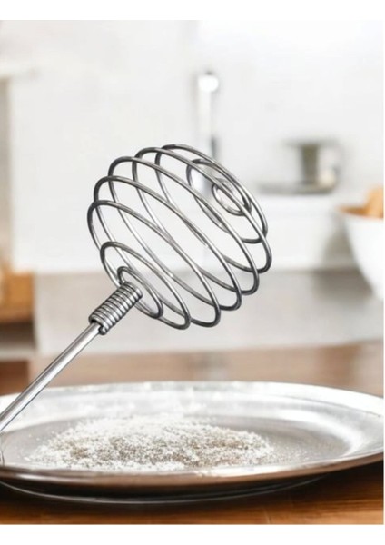 28 cm Paslanmaz Çelik Yuvarlak Metal Çırpıcı, Mutfak Gereci fiyatları