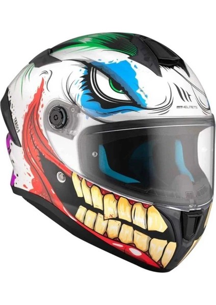 mt Targo S Joke A5 Gloss Kapalı Kask fiyatları