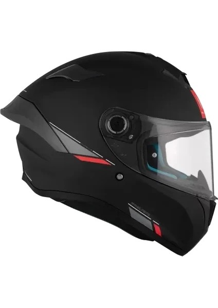 Targo S Mat Siyah Full Face Kask modelleri