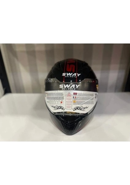 Kask Sway Sw 850 Black/red Full Face fiyatları