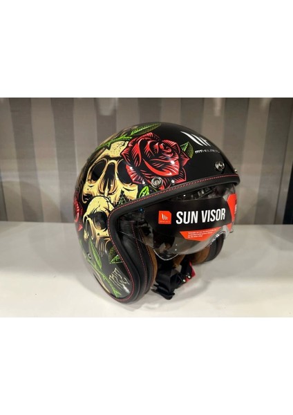 Kask mt Lemans 2 Sv Breakout B9 Parlak Şeffaf Vizörlü fiyatları