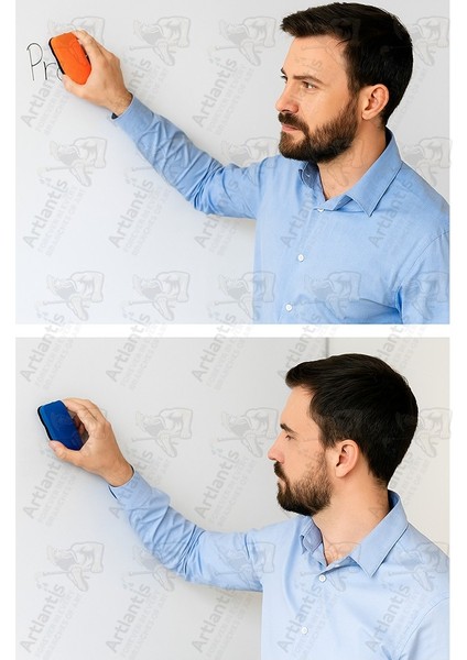 Yazı Tahta Silgisi Eva 1 Adet Beyaz Yazı Tahtası Silgisi Kaliteli Keçe Uçlu Eva Okul Sınıf Ofis Kuru Silgi fırsatları