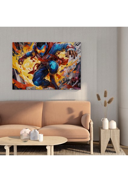 Sokak Kahramanı Graffiti Kanvas Tablo fiyatları