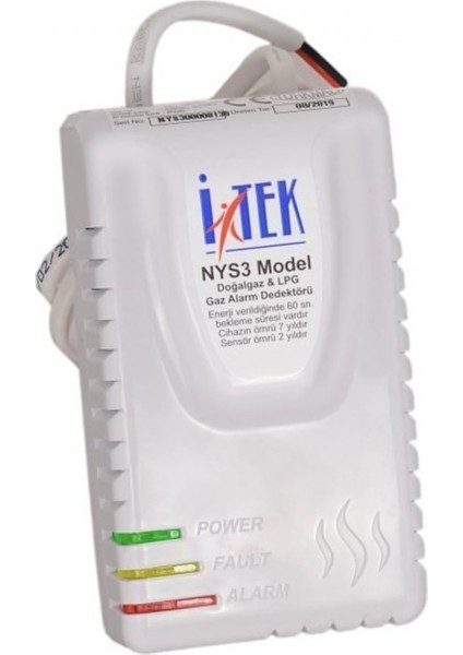 Itek Gaz Alarm Cihazı