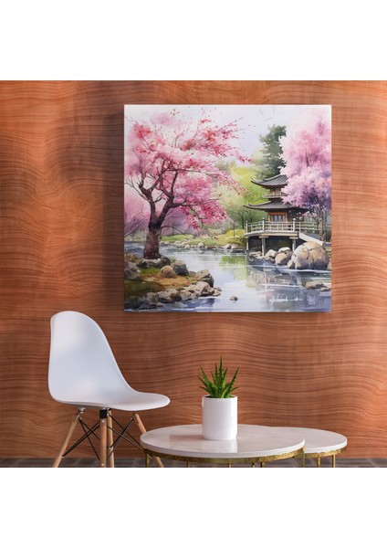 Kiraz Çiçeği Huzuru Kanvas Tablo fiyatları