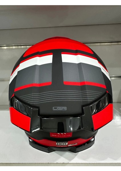 Kask mt Thunder 4 Sv R25 B5 Mat Siyah/kırmızı modelleri