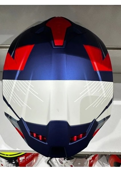 Kask SW-865 St Blue/red Güneş Gözlüklü fırsatları