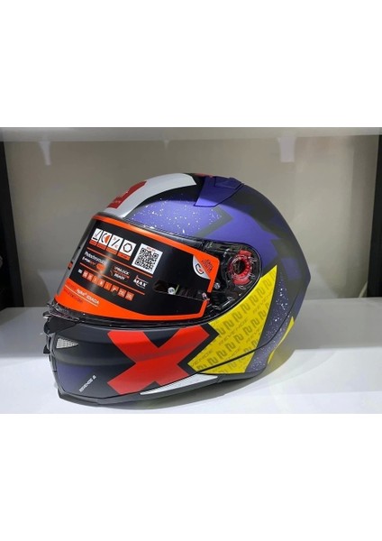 Helmets Kask Revenge 2 Lıght B7 Mat Inci Mavi