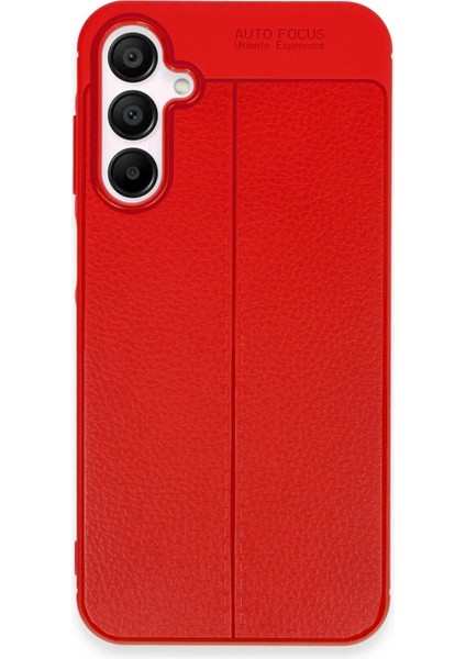 Newface Samsung Galaxy A15 4g Kılıf Auto Focus Kapak - Kırmızı