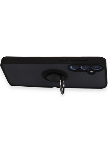 Newface Samsung Galaxy A35 5g Kılıf Montreal Yüzüklü Silikon Kapak - Yeşil indirimleri