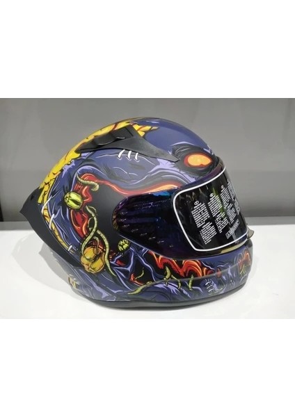 Mts Kask Mts Pro 801 Zombi Güneş Gözlüklü Orange/blue fiyatları