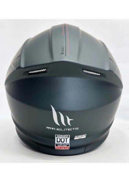Kask mt Genesis Sv Çene Açılır Kask Mat Anthracite Grey fırsatları