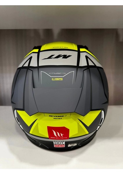 Kask mt Revenge 2 S Hatax C3 Mat Yellow