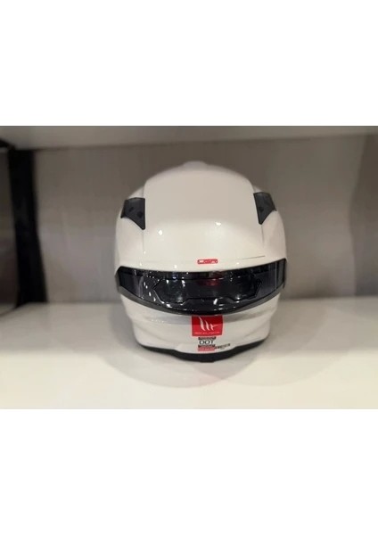 Kask mt Helmets Targo S Solid Parlak Beyaz fırsatları