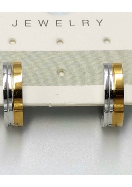 Çelik Figürlü Küpe