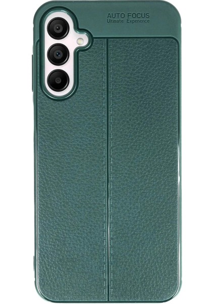 Newface Samsung Galaxy A55 5g Kılıf Auto Focus Kapak - Koyu Yeşil