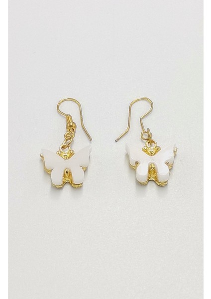 Renkli Figürlü Lüks Küpe