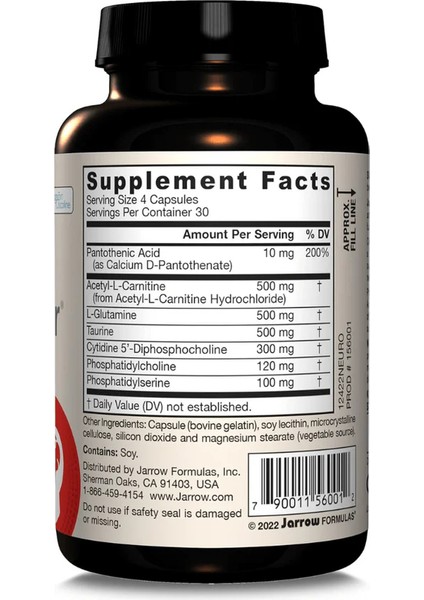 Neuro Optimizer Hafıza Ultra Zeka Pantothenic Calcium D-Pantothenate Acetyl-L-Carnitine Hydrochloride L-Glutamine Taurine Cytidine 5'-Diphosphocholine fırsatları