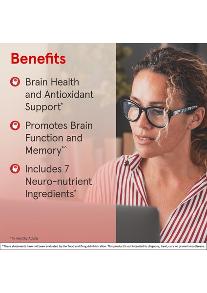 Neuro Optimizer Hafıza Ultra Zeka Pantothenic Calcium D-Pantothenate Acetyl-L-Carnitine Hydrochloride L-Glutamine Taurine Cytidine 5'-Diphosphocholine