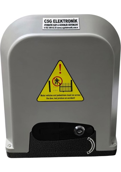 Csg Oemdoor 1200 Kğ Yana Kayar Otomatik Bahçe Kapı Motoru Seti