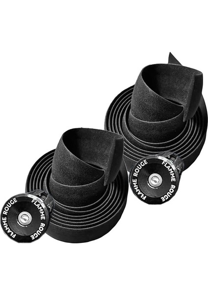 Flamme Rouge Silikon Gidon Bandı - Yüksek Konfor ve Güvenli Tutuş