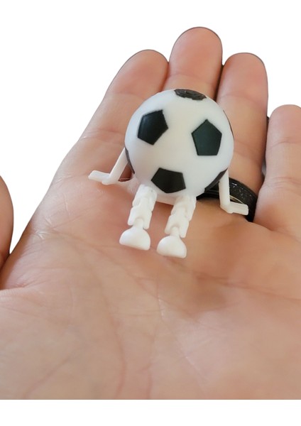 2'li Futbol Topu Figürlü Dekoratif Masa Üstü Biblo - Bioplastik fırsatları