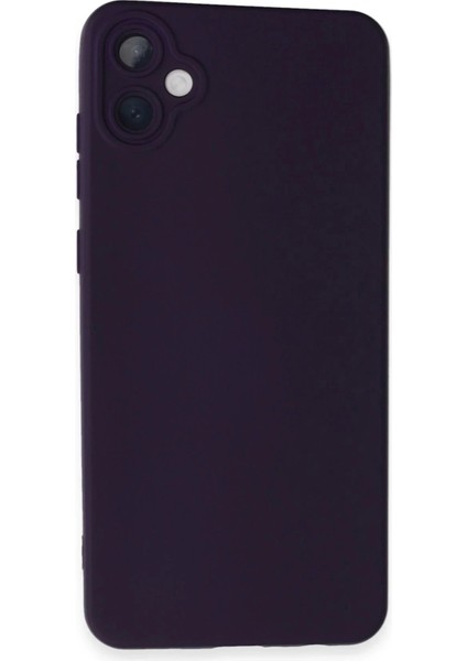 Newface Samsung Galaxy A05 Kılıf Nano Içi Kadife Silikon - Mor