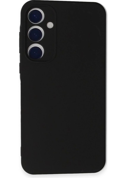 Newface Samsung Galaxy A35 5g Kılıf Nano Içi Kadife Silikon - Siyah