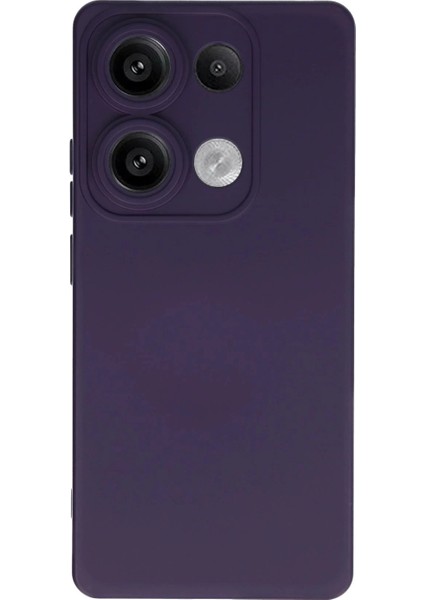 Newface Xiaomi Redmi Note 13 Pro 4g Kılıf Nano Içi Kadife Silikon - Mor
