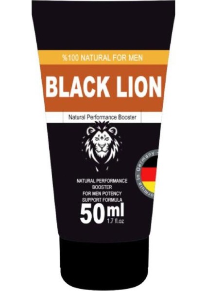 Black Lion Men Booster Cream Erkek Için Ser.tleştirici Kremi 50 ml