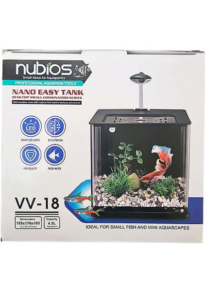 Nano Easy Tank 4,5 L Mavi Sptgl
